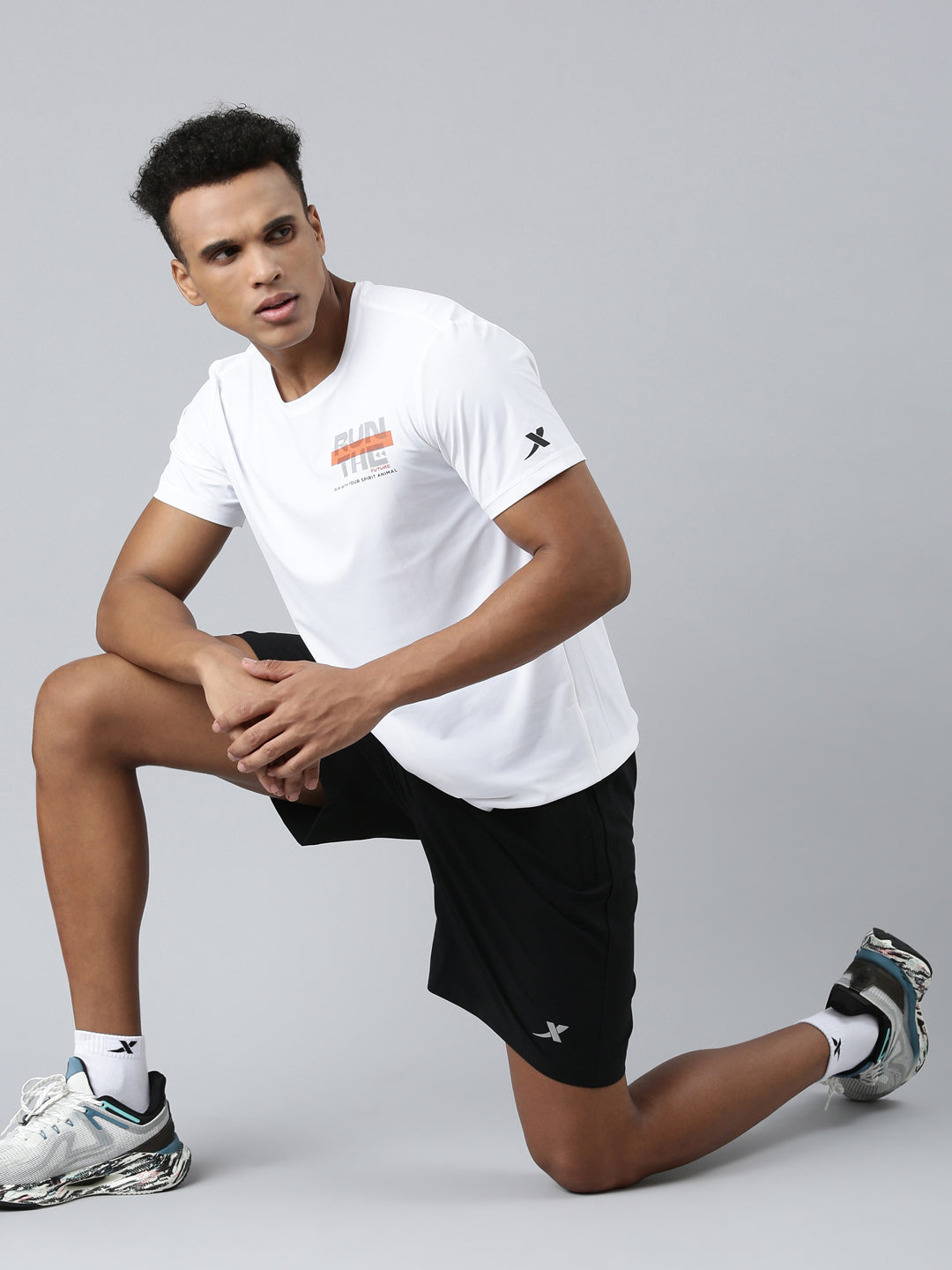 Xtep Men Running Short-sleeve T-shirt
