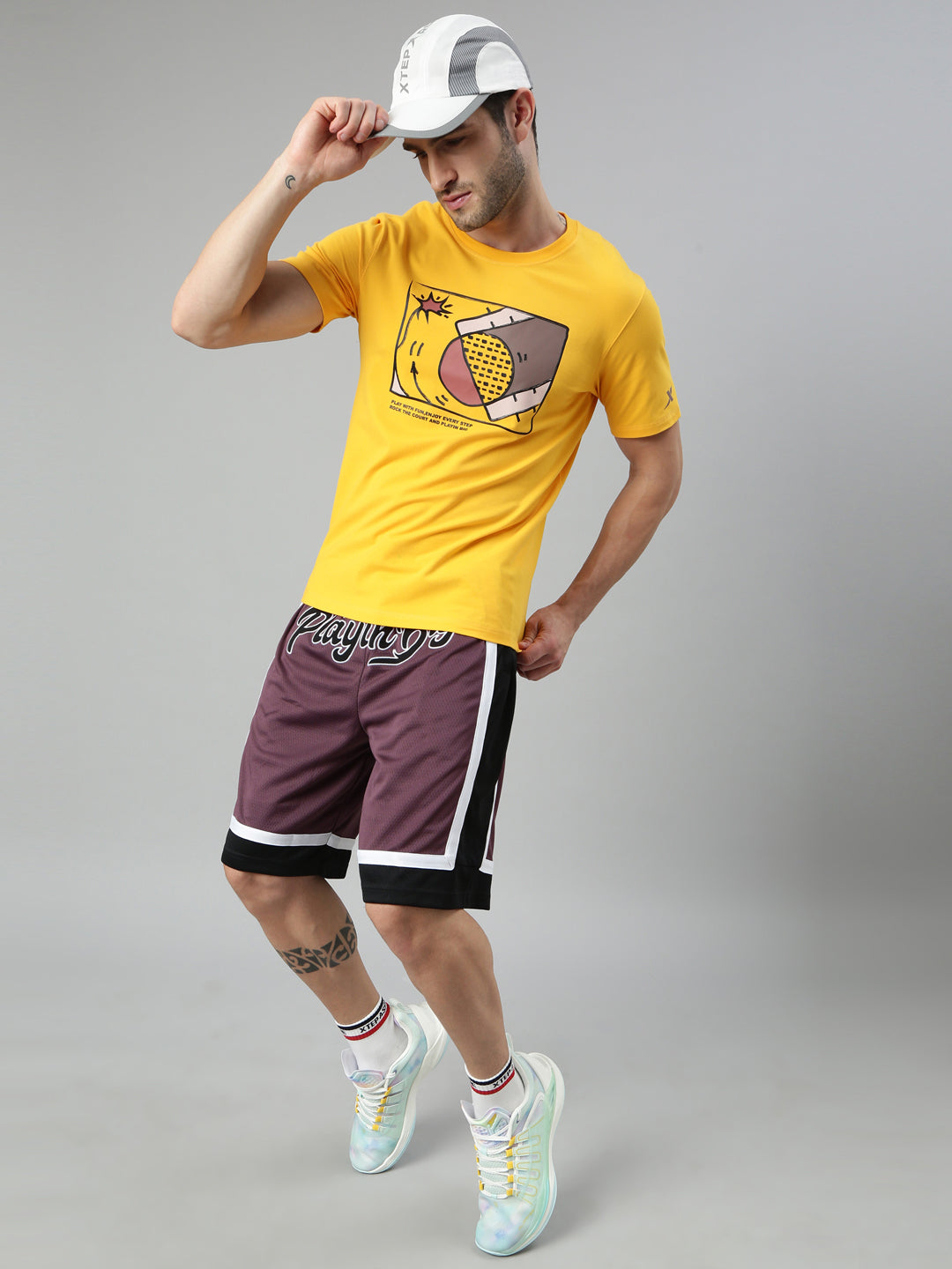 Xtep-Comfort Men Short-sleeve T-shirt