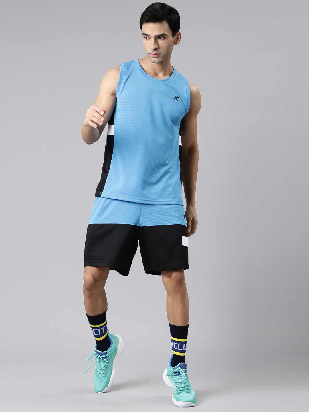 XTEP Sleeveless Polyester Basketball Sportswear & Uniform for Men- 100% Polyester- Regular Fit- Basketball Uniform- Cold Water Machine Wash- Jersey+Shorts