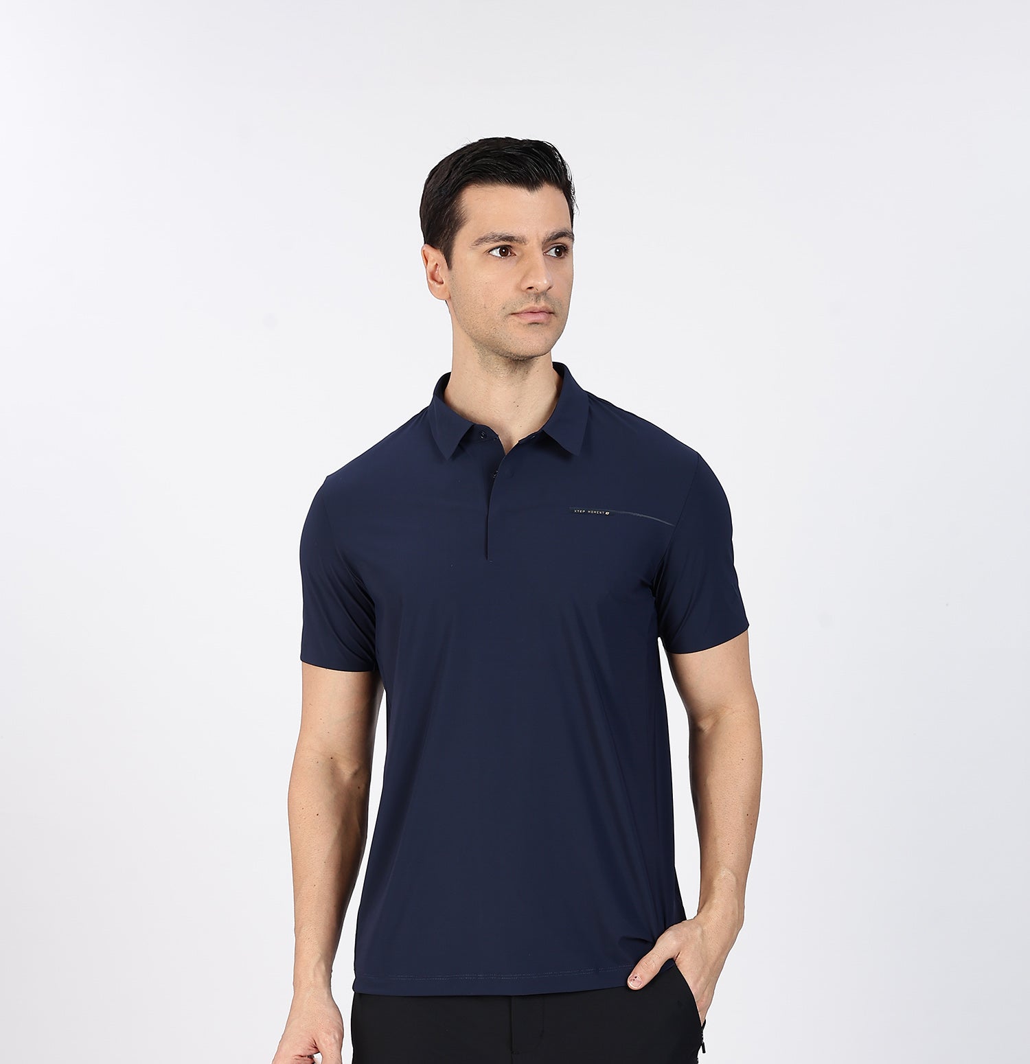 Ice-Cooling Training Polo T-Shirt - Late Blue