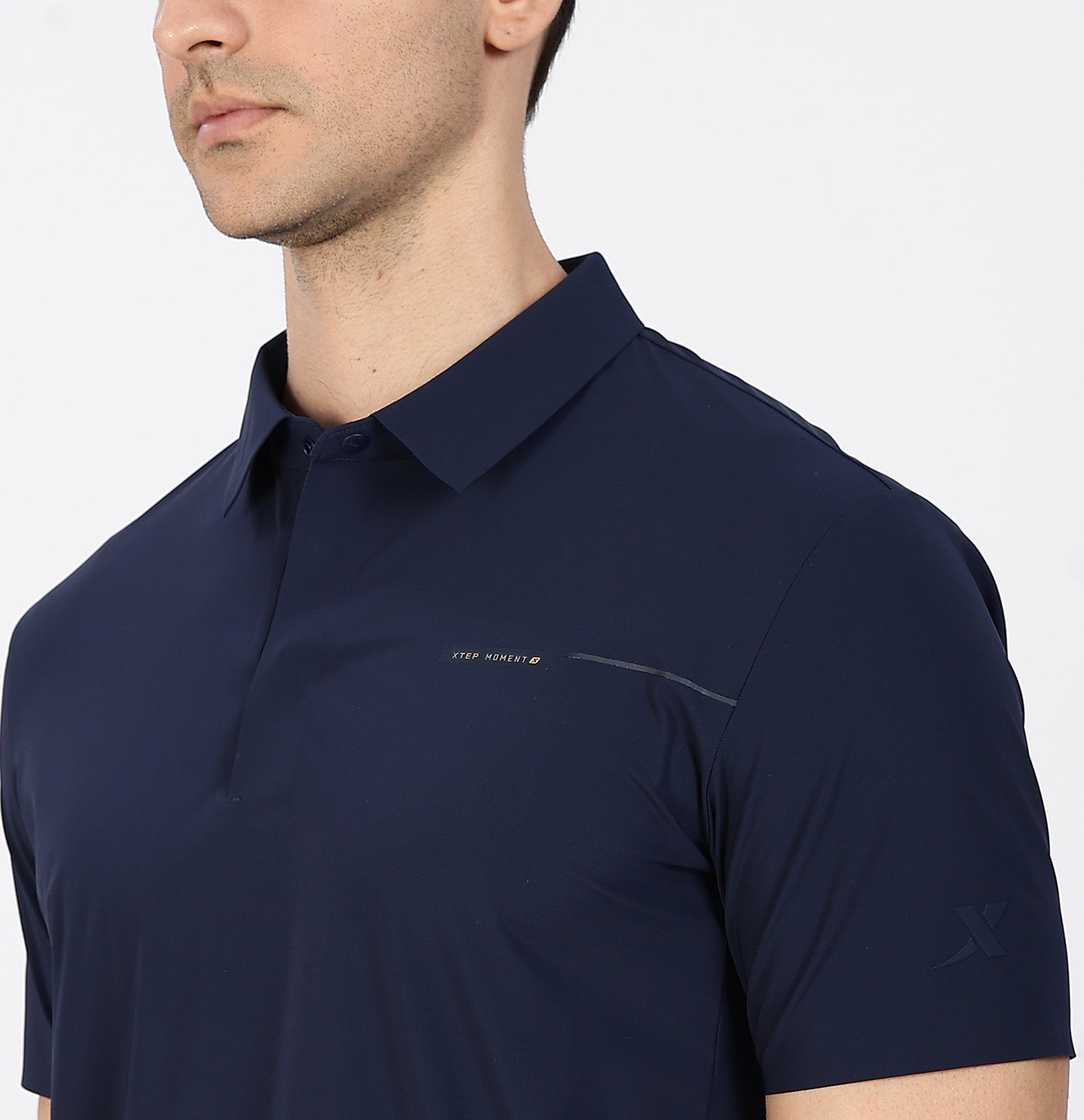 Ice-Cooling Training Polo T-Shirt - Late Blue