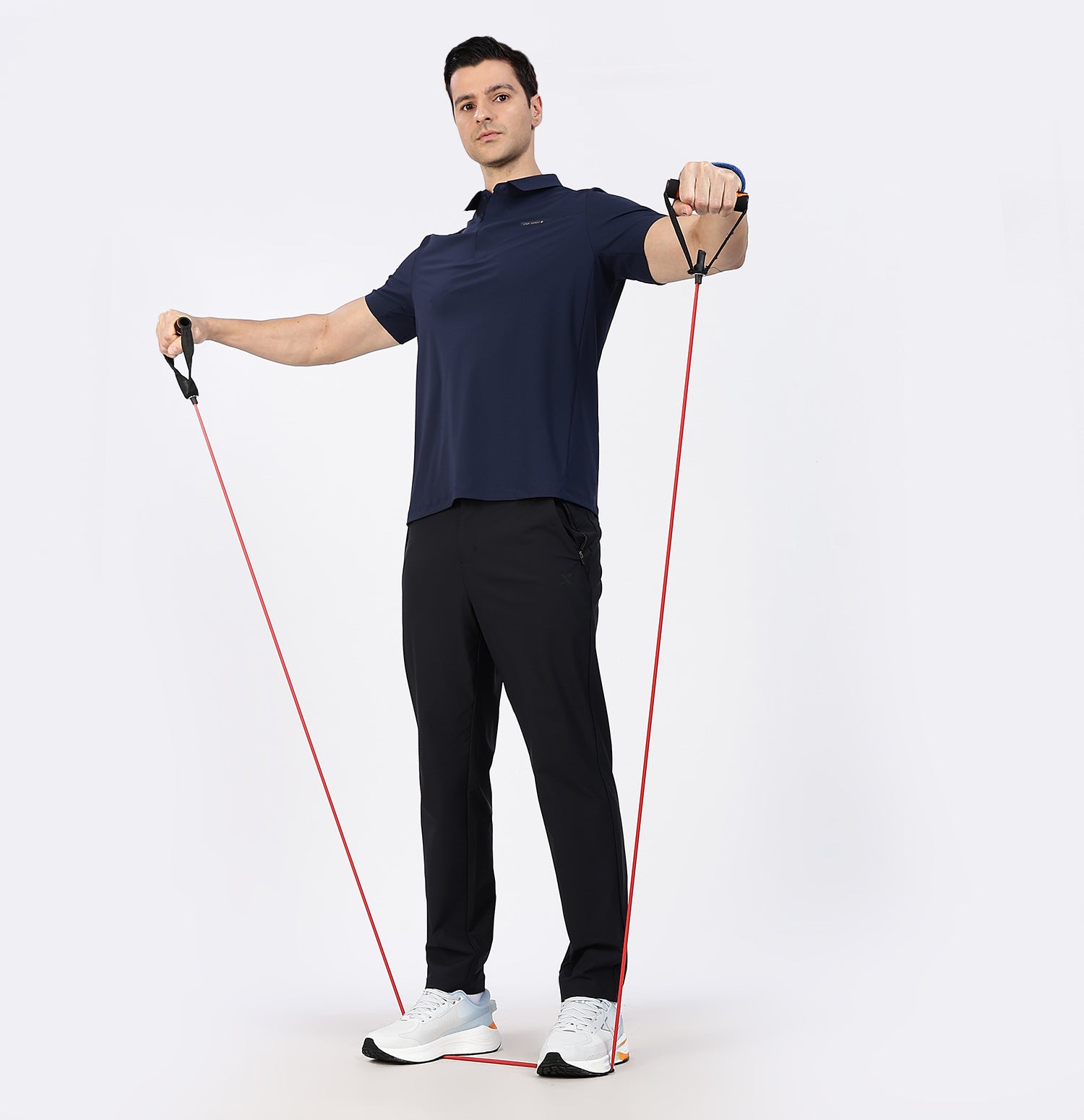 Ice-Cooling Training Polo T-Shirt - Late Blue