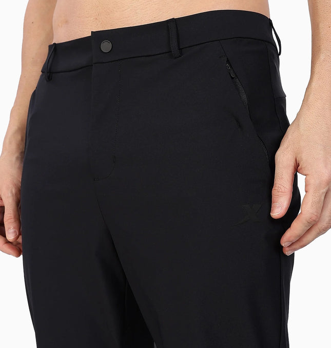 Quick-Dry Comfort Training Trackpants - Black