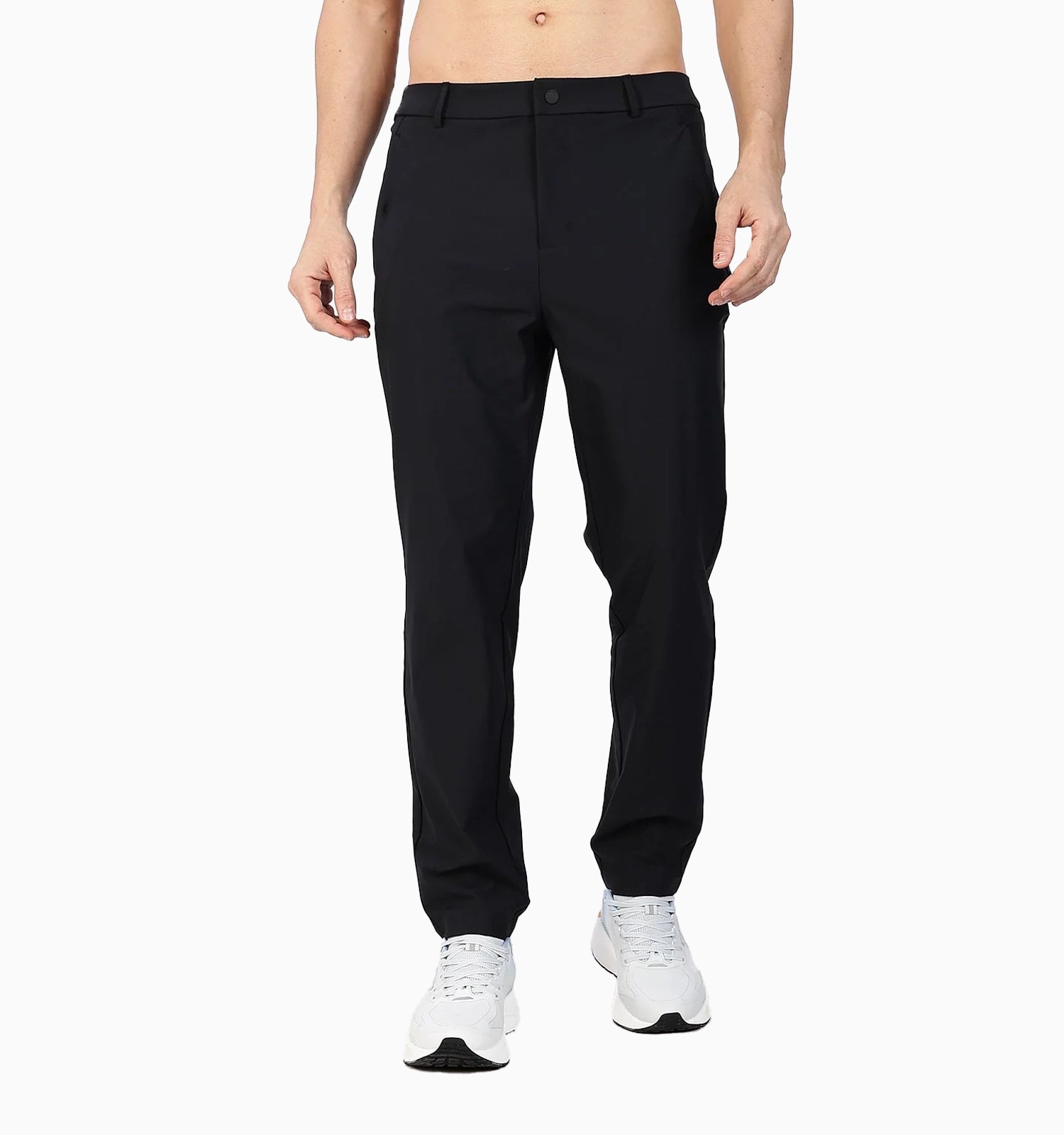 Quick-Dry Comfort Training Trackpants - Black