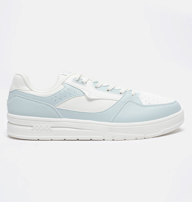 Xtep Colourblocked Sneakers - Canvas white / Green / 35