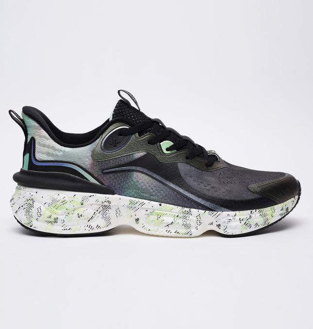 Xtep Men Energetex Running Shoes - Black / 40