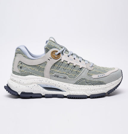 Xtep Men Printed Retro Sneakers - Quartz Grey / Dove Grey / 45