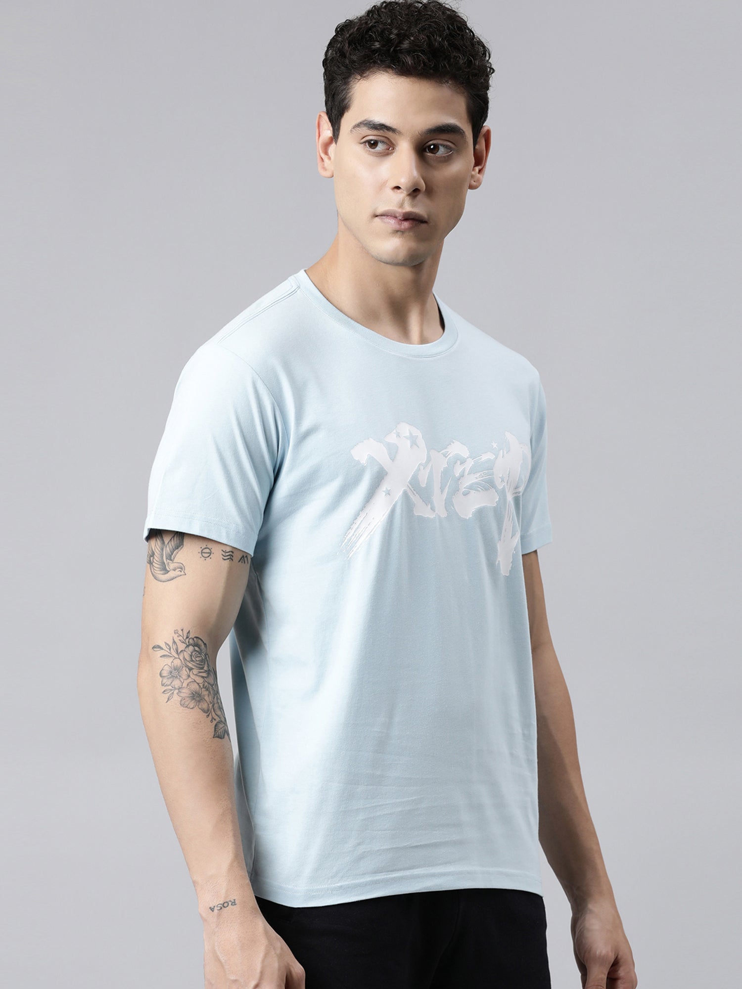 Xtep Men Regular Fit Short-sleeve T-shirt
