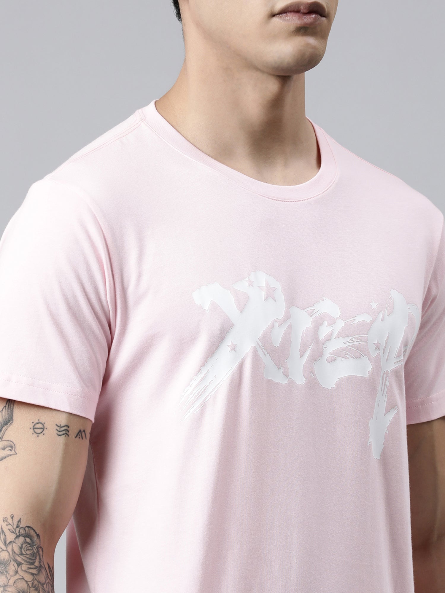 Xtep Men Regular Fit Short-sleeve T-shirt