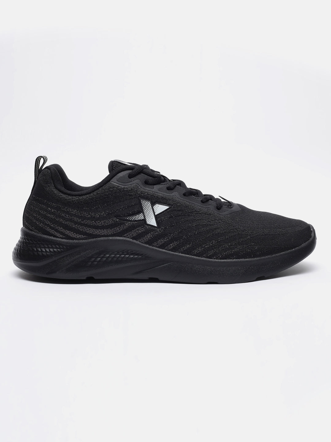 Xtep Men Comfy Cubes Running Shoes - Black / 40