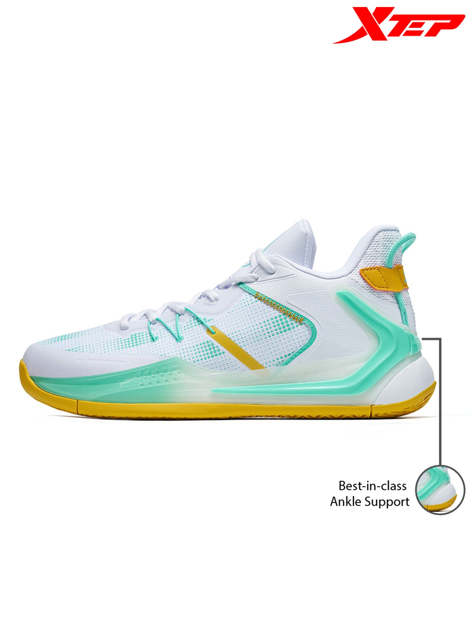 Xtep Men Feather Foam Basketball Shoes