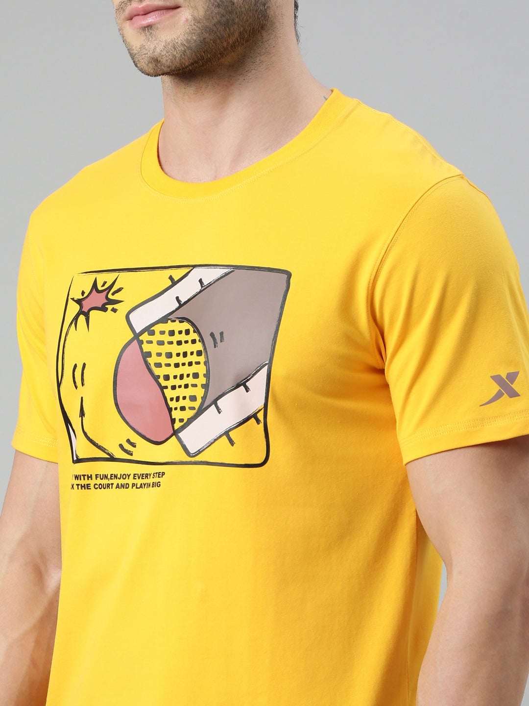 Xtep-Comfort Men Short-sleeve T-shirt