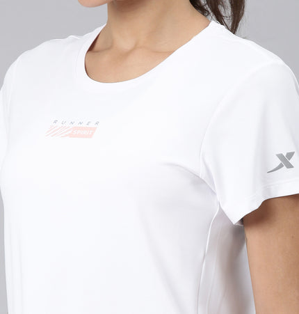 Xtep-Comfort Women Short-sleeve T-shirt