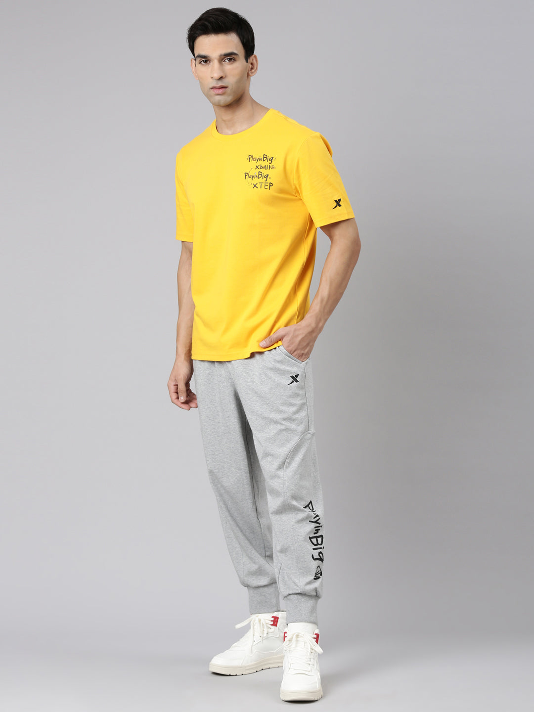 Xtep-Comfort Men Short-sleeve T-shirt