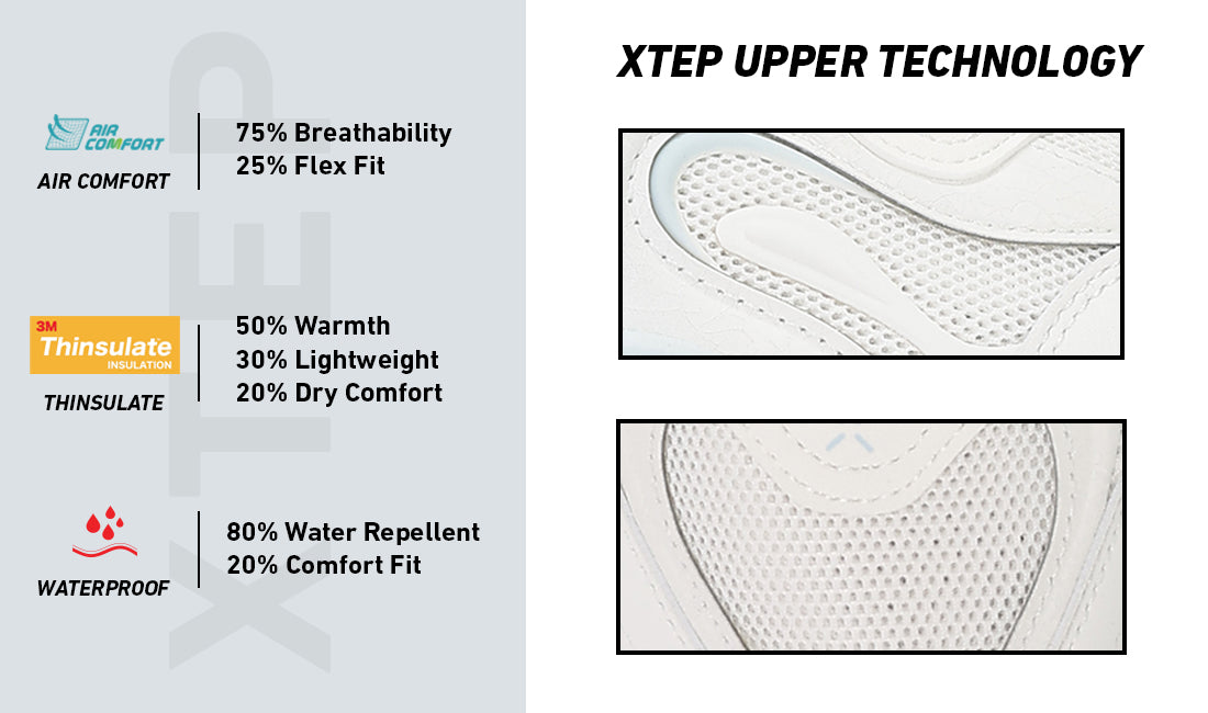 Xtep Womens Everyday Modern Comfy casual Shoe