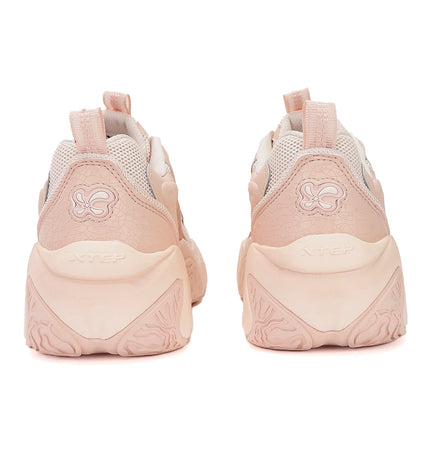 nergetex Modern Comfort Casual Shoe - Pink/Orange