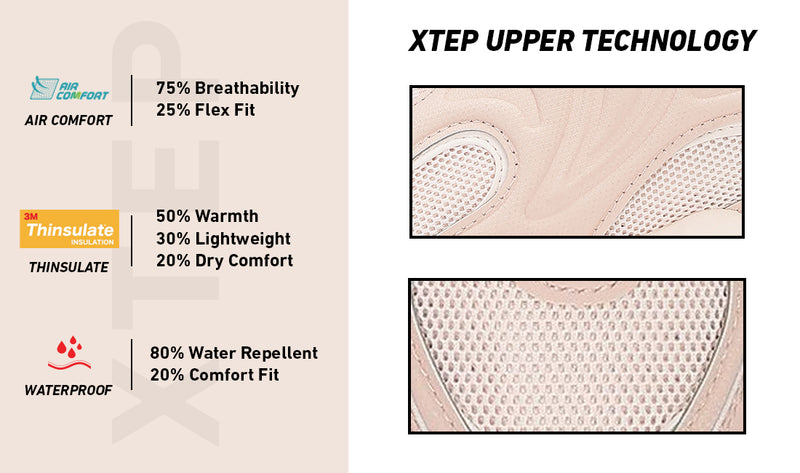 Xtep Womens Everyday Modern Comfy casual Shoe