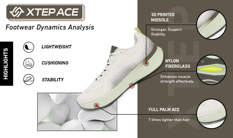 Xtep Men Ace Daily Running Sports Shoe