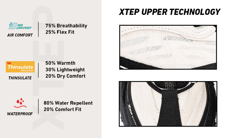 Xtep Men Feather Foam Daily Outdoor Hiking shoe