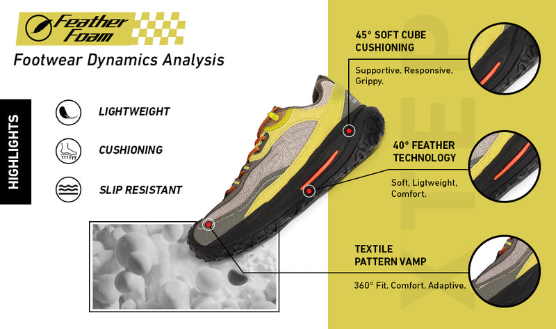 Xtep Men Feather Foam Daily Outdoor Hiking shoe