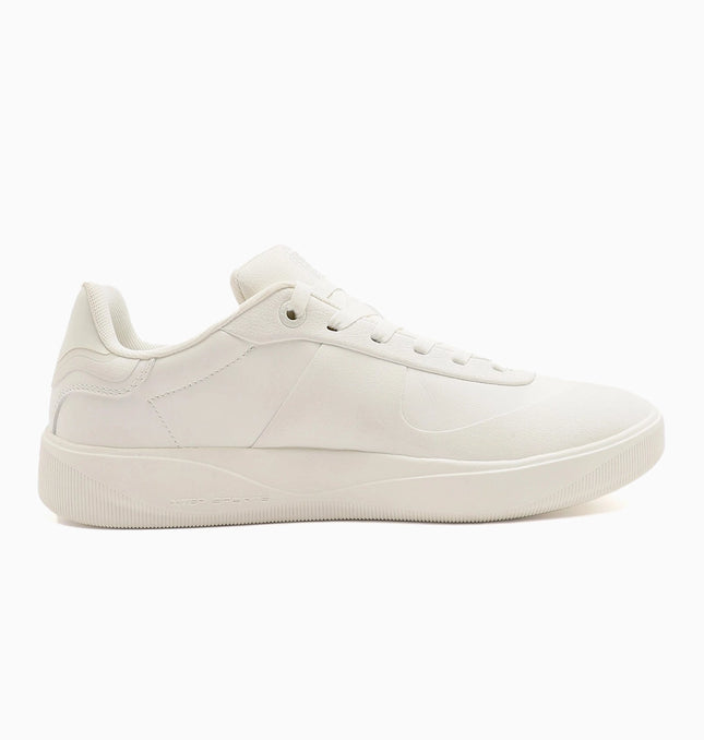 Split Suede Leather Sneakers - Canvas White