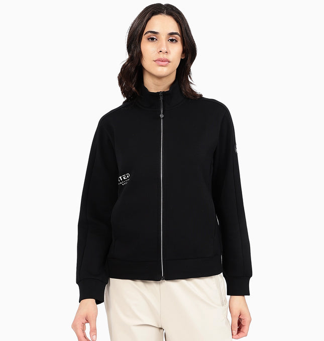 3D Fit Knitted Jacket - Black