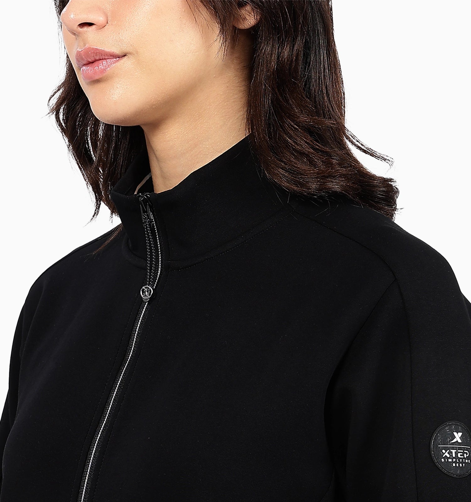 3D Fit Knitted Jacket - Black