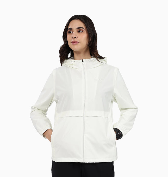 X-Shield Double Layer Windbreaker - Black White