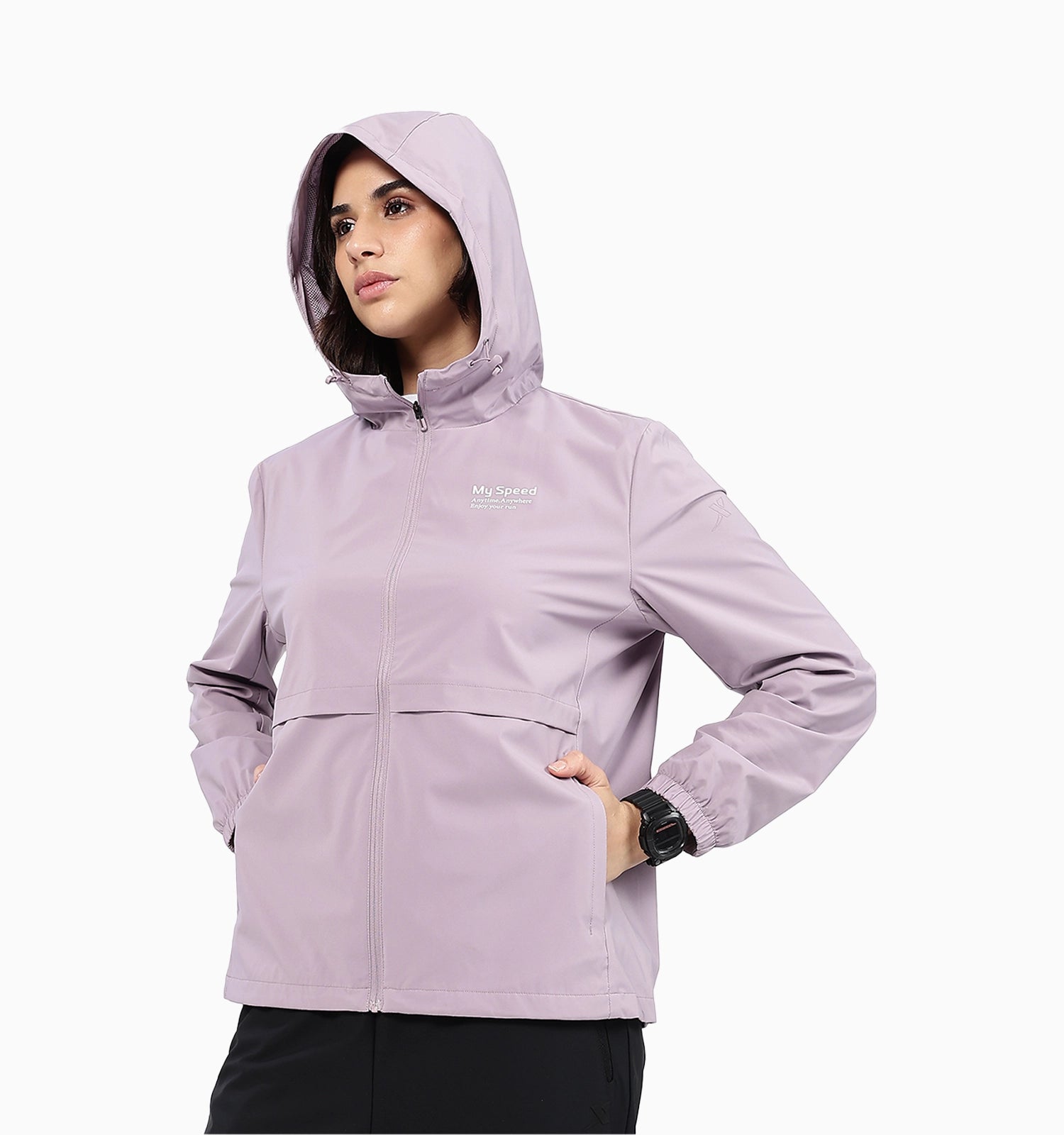 X-Shield Double Layer Windbreaker - Lavender Purple