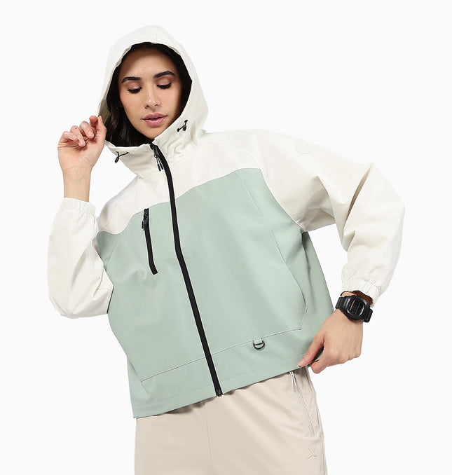 X-Shield Double Layer Windbreaker - Haystack Green