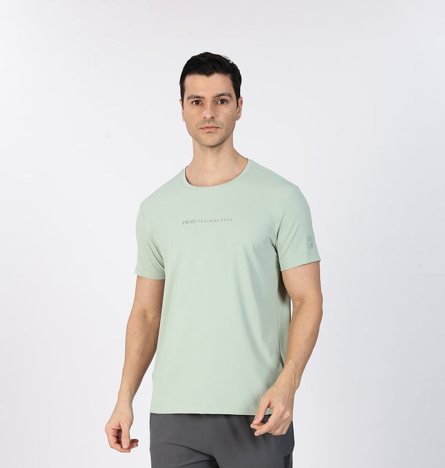 Xtep Men's Ice Cooling  Comfortable Training T-shirt Green