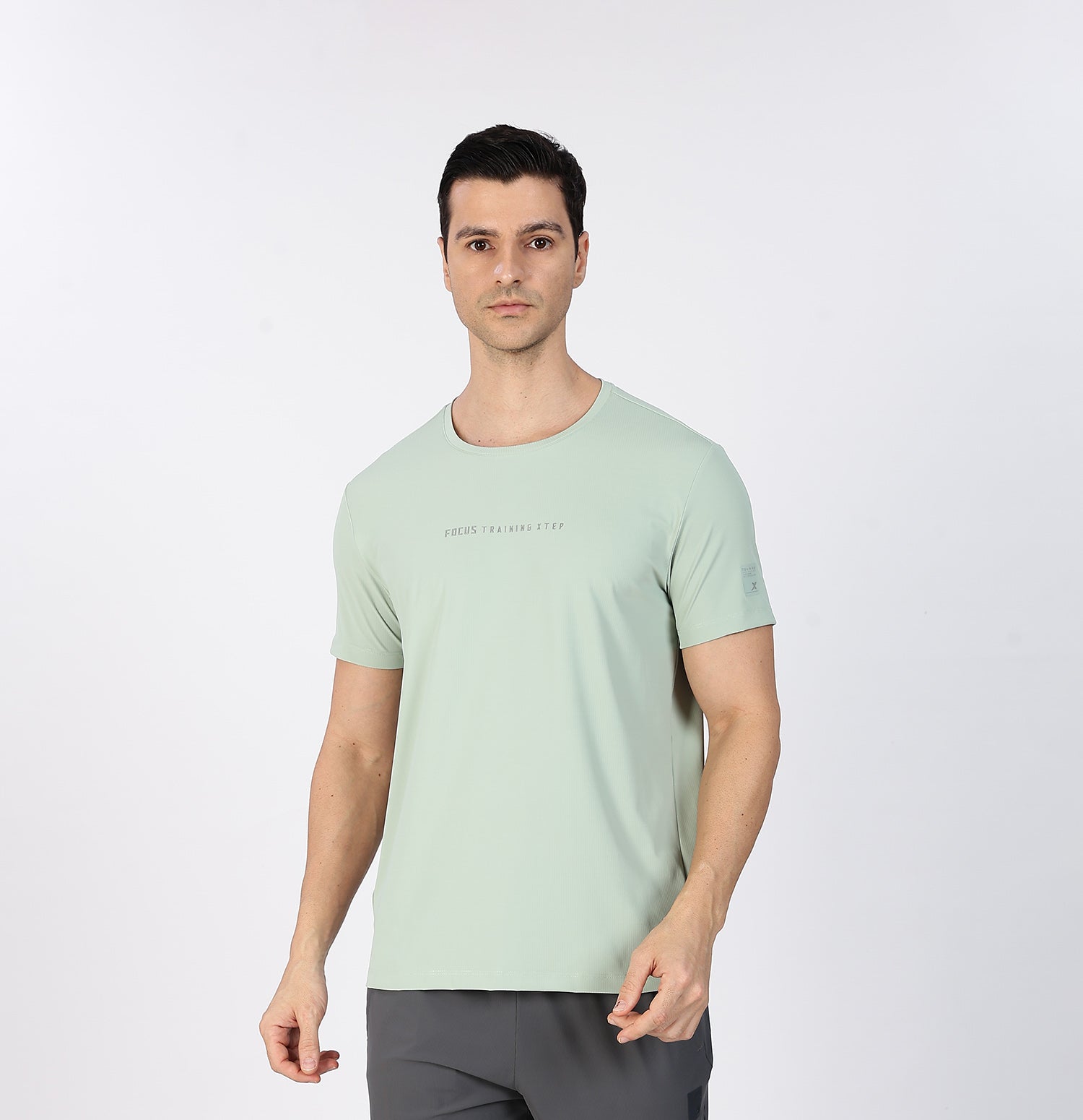 Ice-Cooling Running T-Shirt - Haystack Green