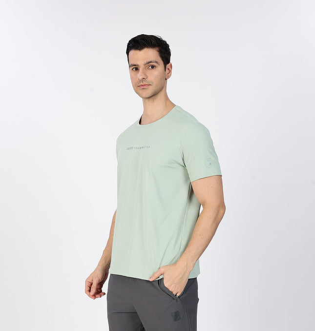 Xtep Men's Ice Cooling  Comfortable Training T-shirt Green