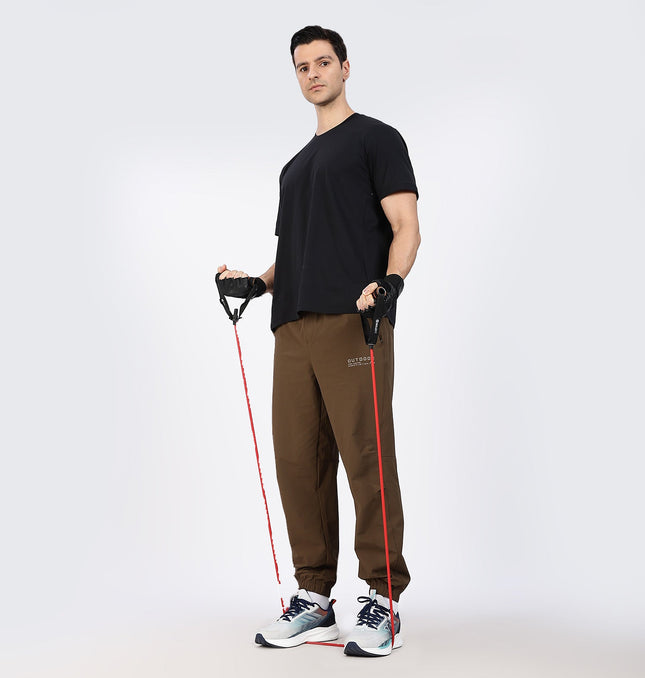 Xtep Men's Quick Dry Moisture Wick Running T-shirt Black