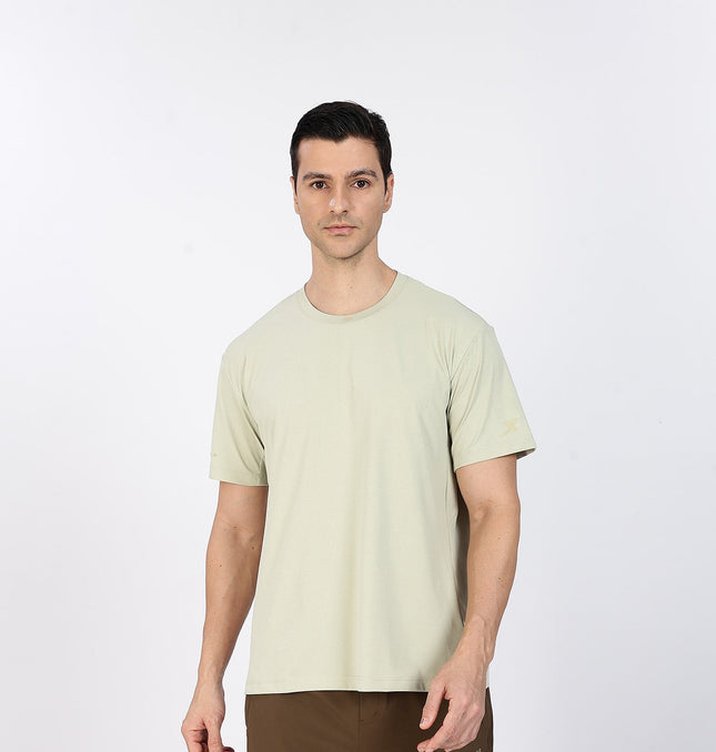 Xtep Men's Quick Dry Moisture Wick Running T-shirt Grey