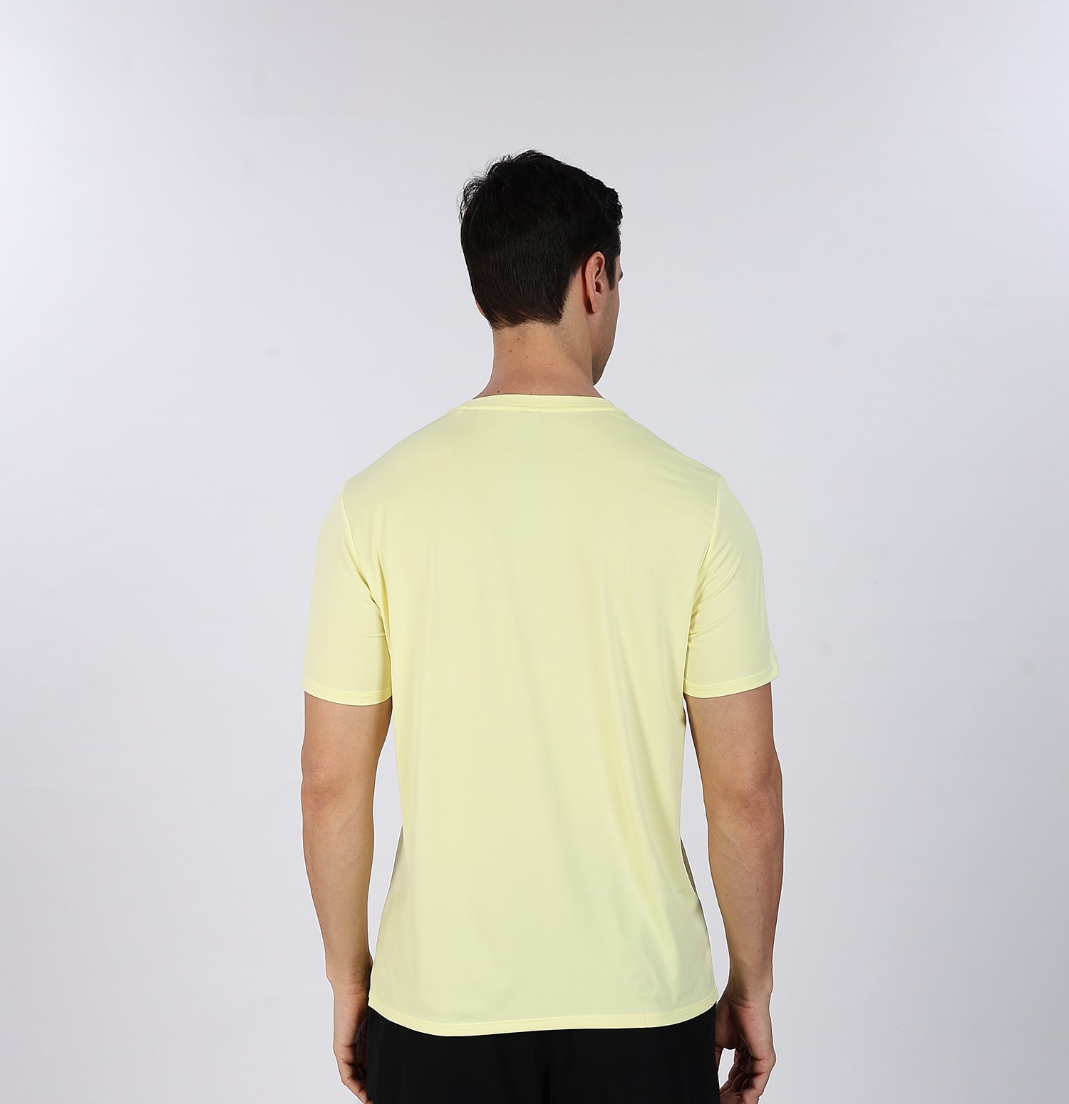 Quick-Dry Moisture-Wicking Running T-Shirt - Yellow