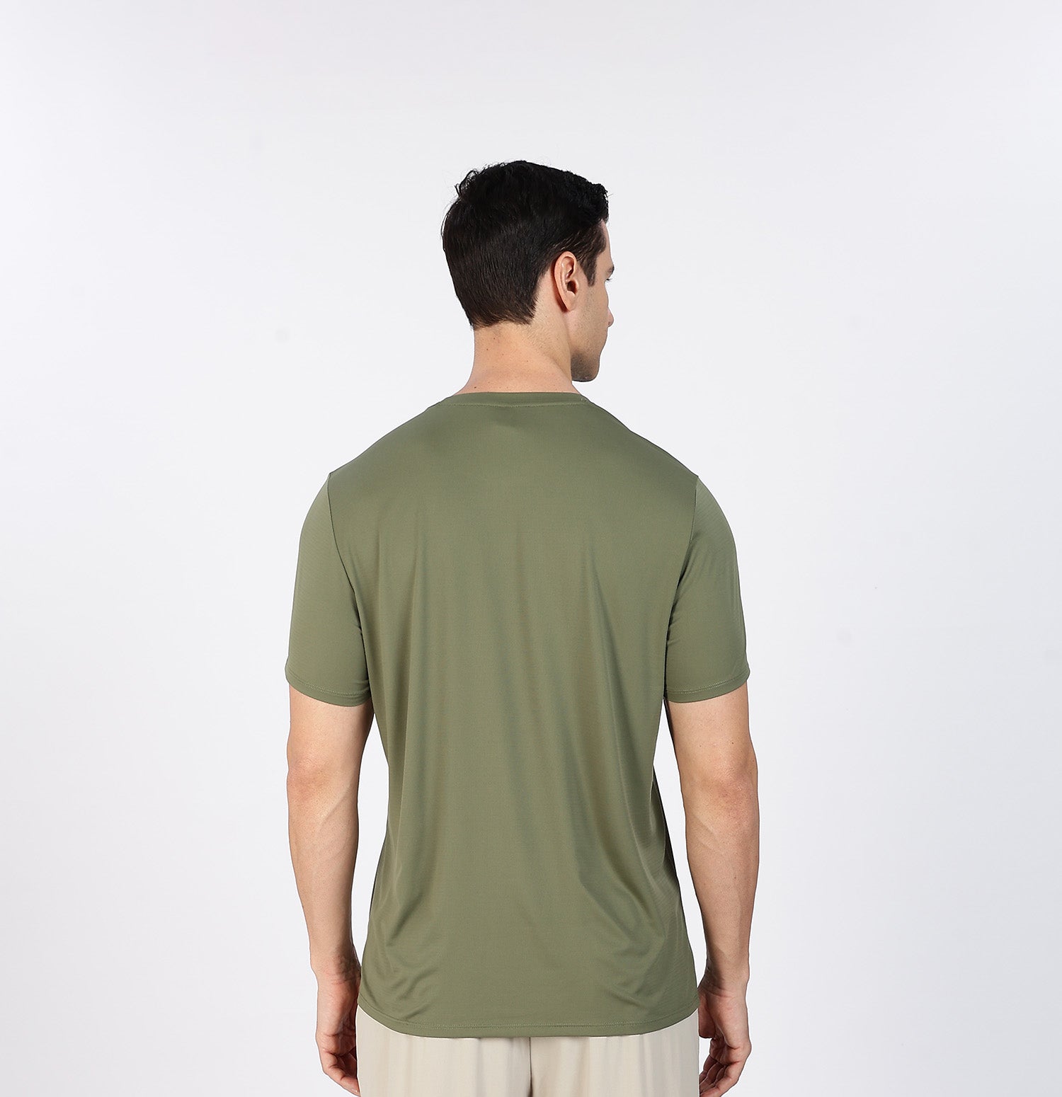 Quick-Dry Moisture-Wicking Running T-Shirt - Bamboo Leaf Green