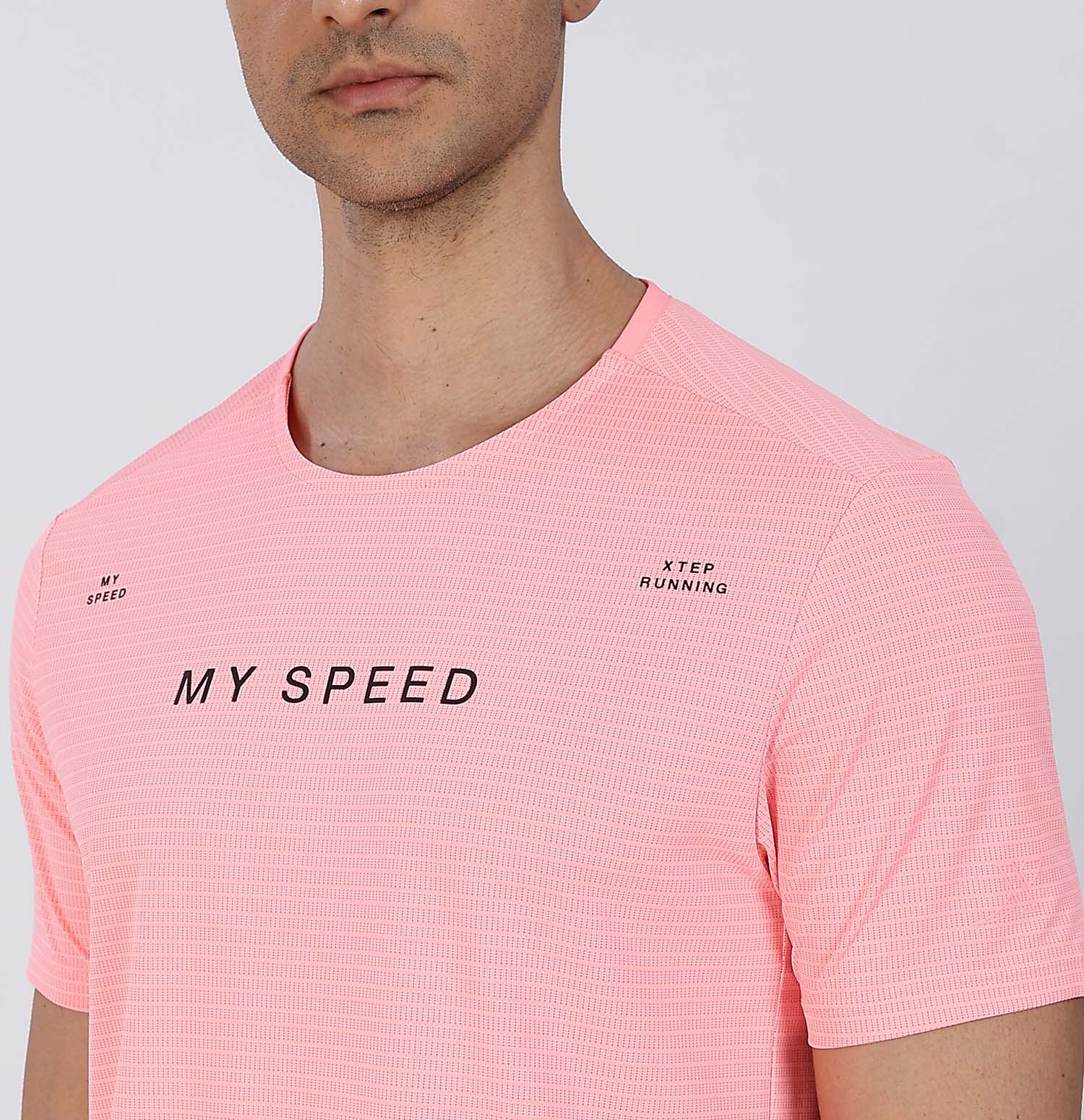 Quick-Dry Running T-Shirt - Pearl White