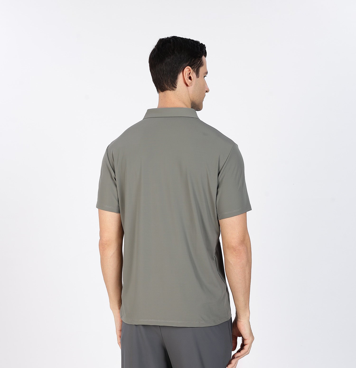 Ice-Cooling Training Polo T-Shirt - Army Green