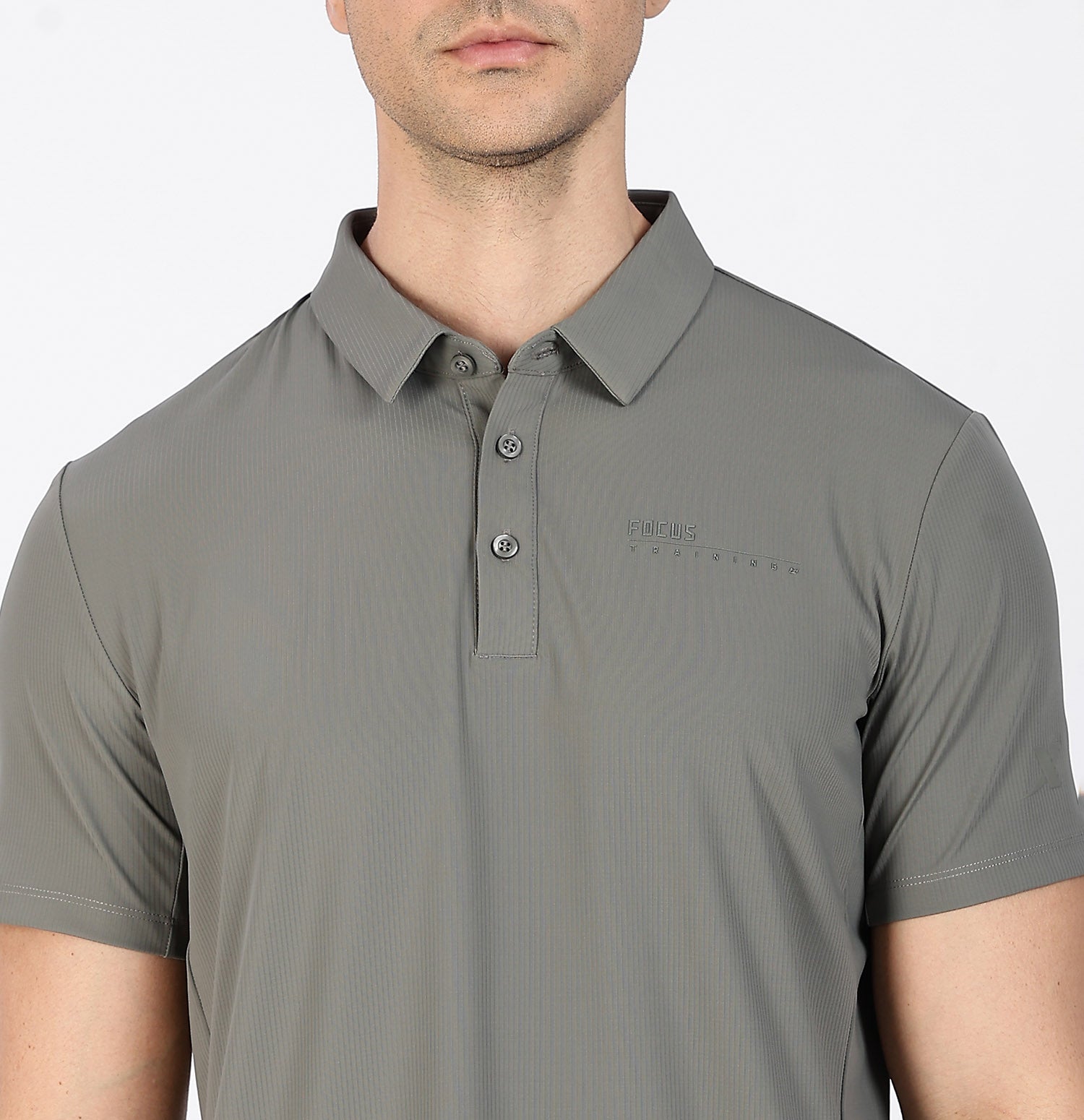Ice-Cooling Training Polo T-Shirt - Army Green