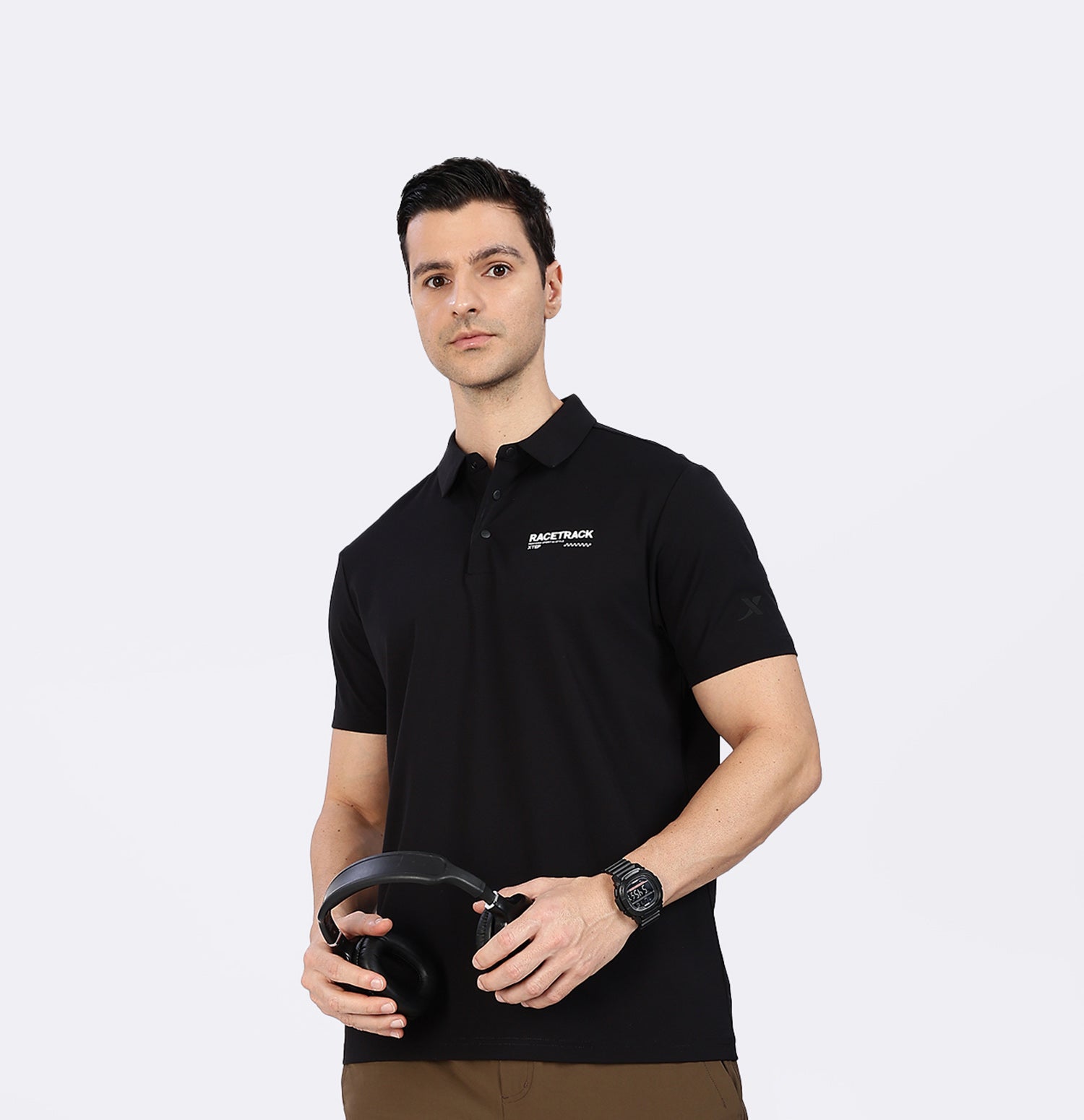 Ice-Cooling Running T-Shirt - Black