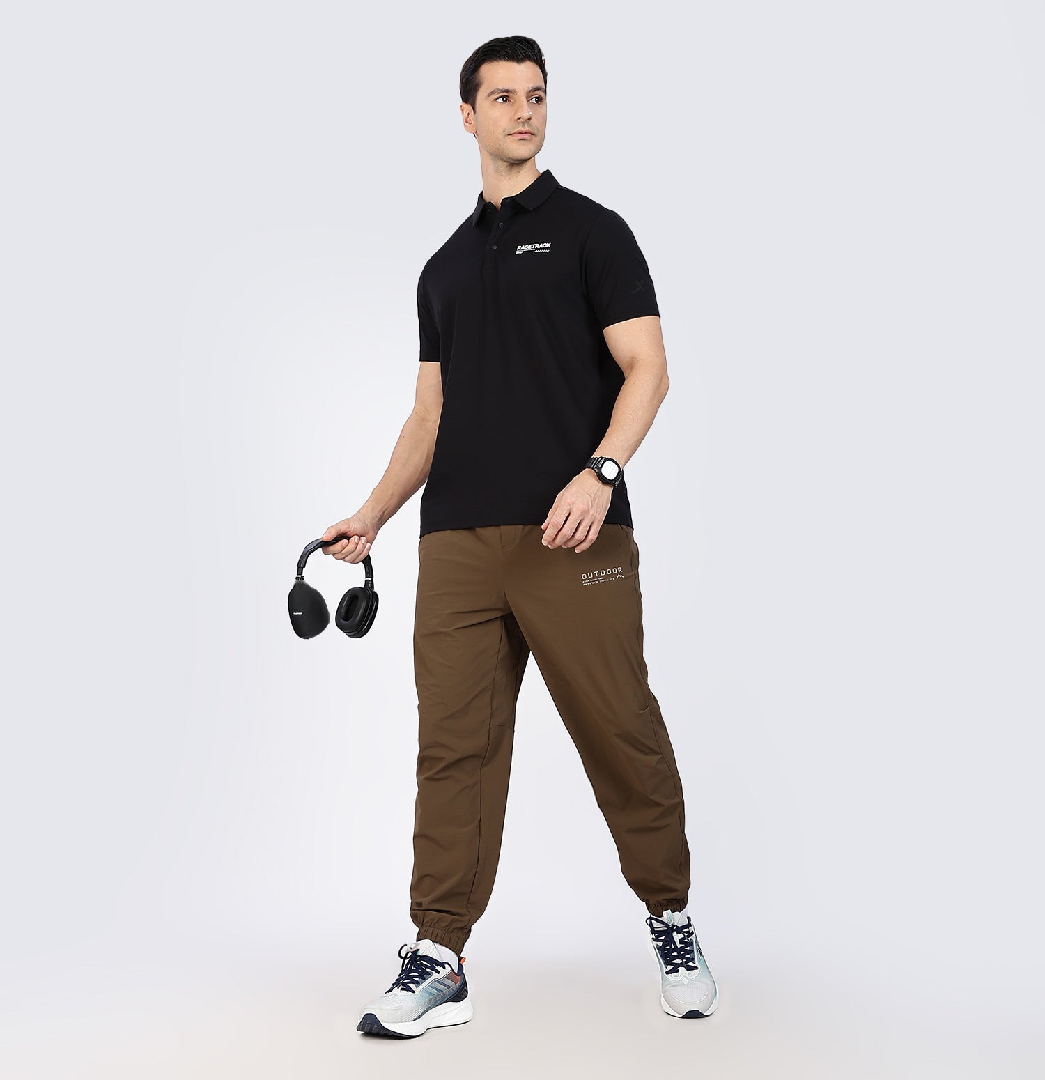 Ice-Cooling Running T-Shirt - Black