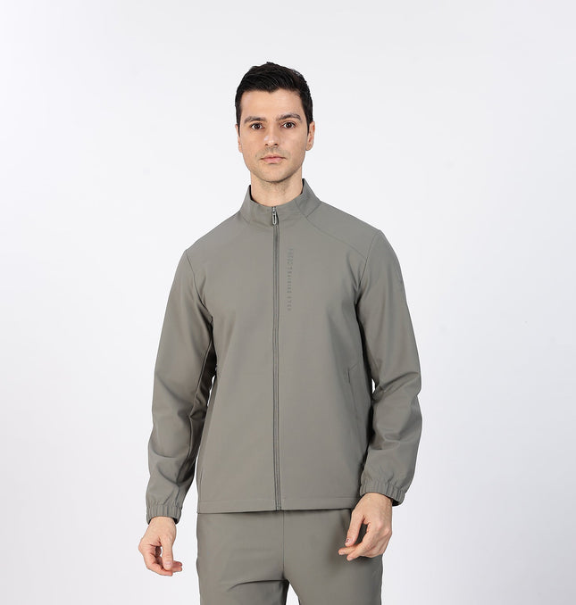 Xtep Men's Training Thermal Windbreaker Army Green