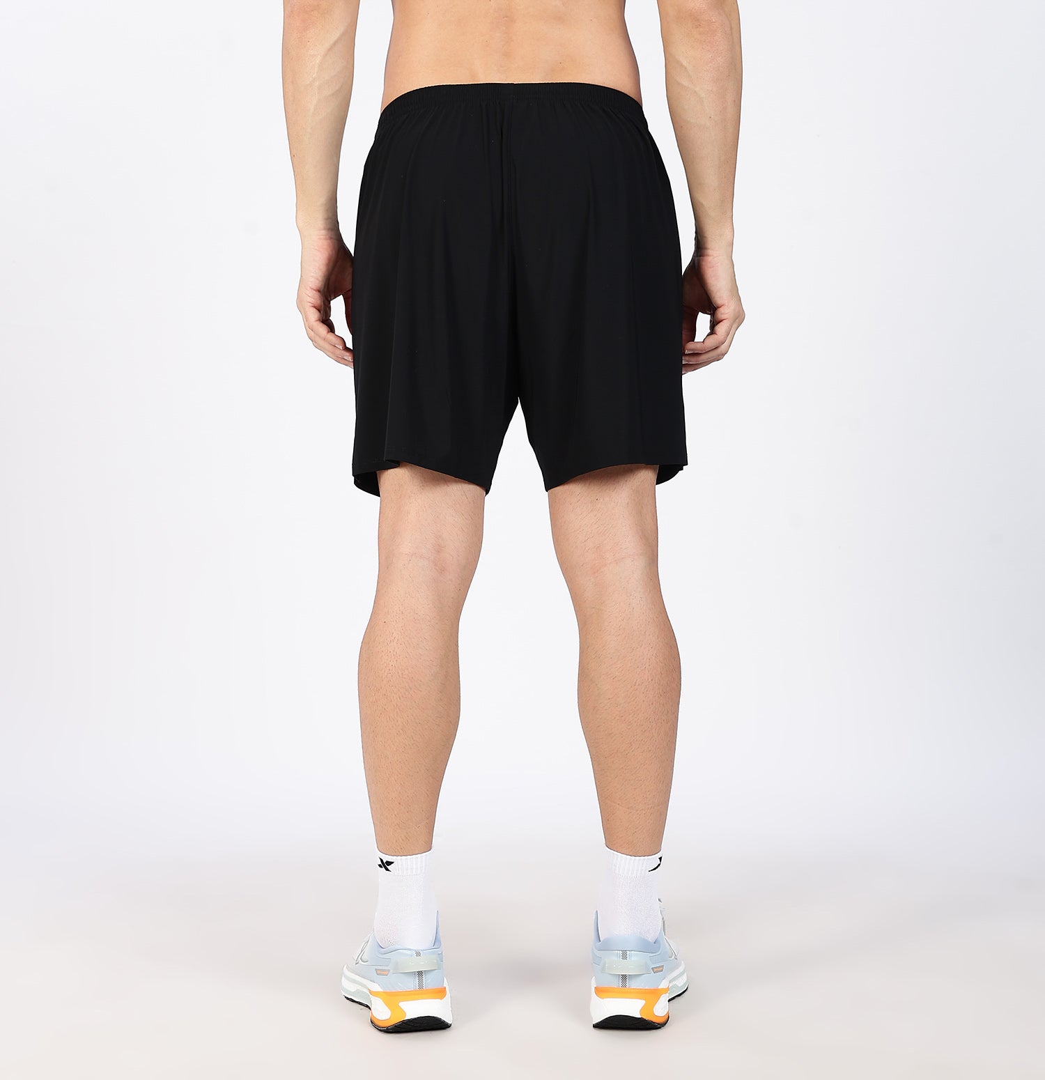 7-Inch Quick-Dry Running Shorts - Black