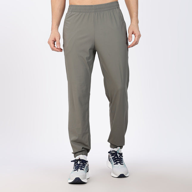 Xtep Men's Ice Cooling 3D Cut Training Trackpant Army Grey