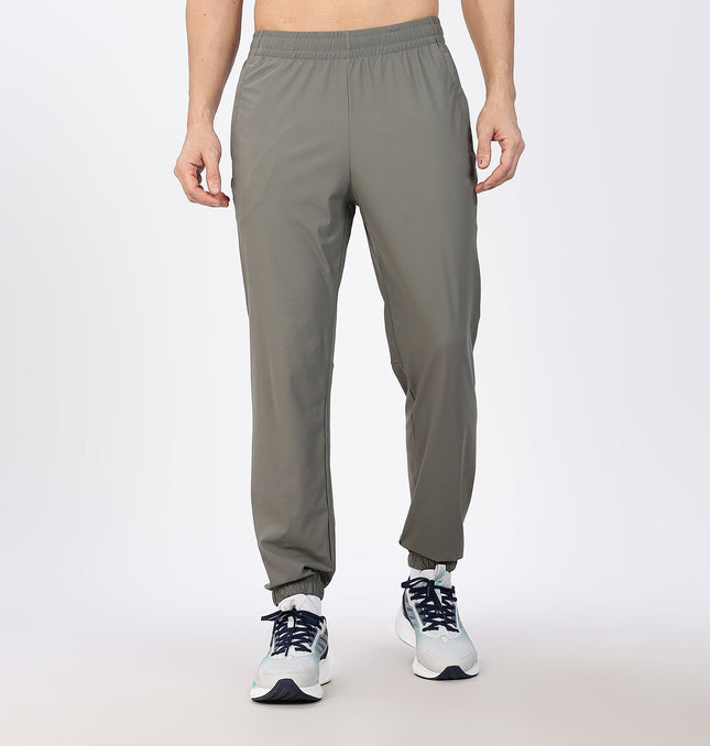 Xtep Men's Ice Cooling 3D Cut Training Trackpant Army Grey