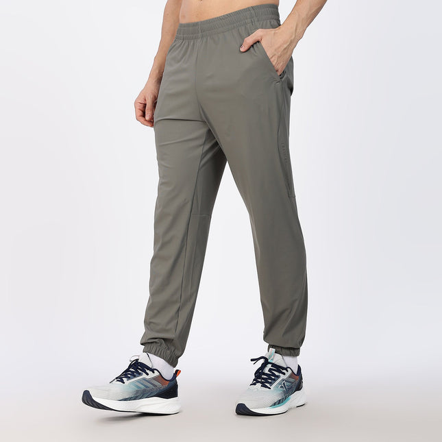 Xtep Men's Ice Cooling 3D Cut Training Trackpant Army Grey