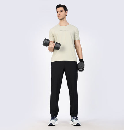 Xtep Men's Ice Cooling 3D Cut Training Trackpant Black