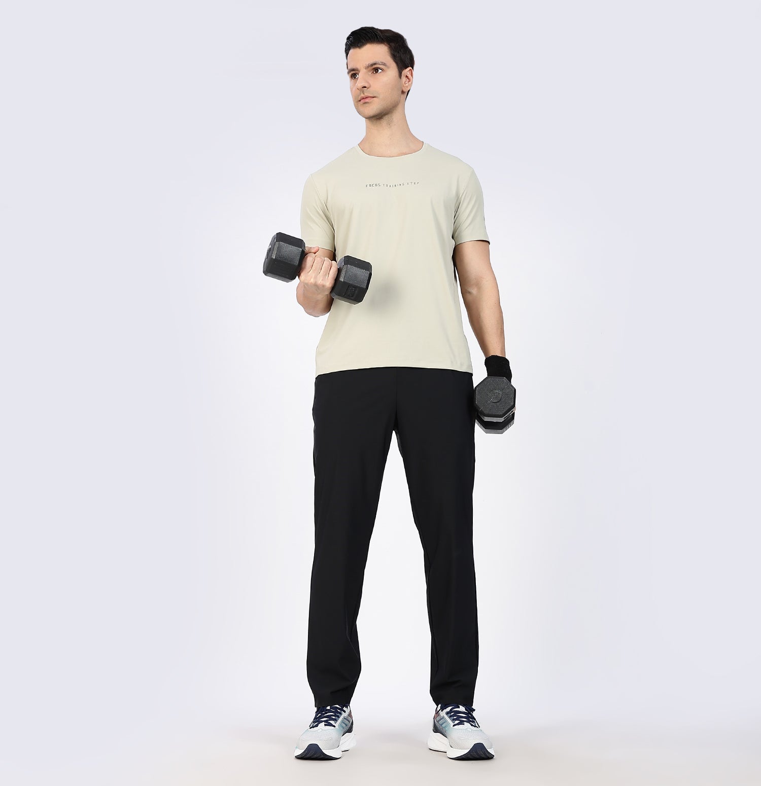 Xtep Men's Ice Cooling 3D Cut Training Trackpant Black