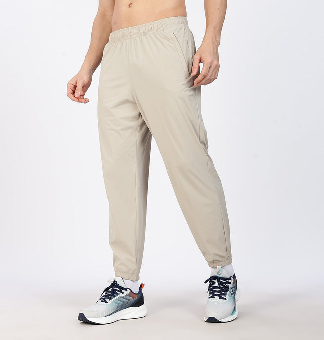 Xtep Men's Quick Dry 3D Cut Training Trackpant Sand Grey